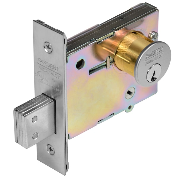 Sargent Mortise Double Cylinder w/ Interior Thumbturn Deadbolt, LA